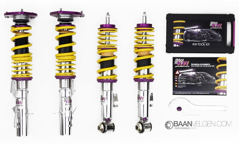 KW Suspension, KW Clubsport coilovers for Audi A3, S3 and RS3